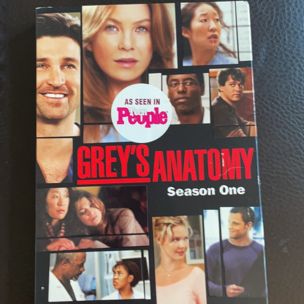 Greys Anatomy Season One DVD $3 if you bundle with another item